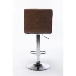 21.85 in. H Brown PU Bar Stool (Set of 2) by ATHMILE 11 21.85 in. H Brown PU Bar Stool (Set of 2) by ATHMILE -ATHMILE Sales Store brown athmile bar stools ddw22031301 1f 1000