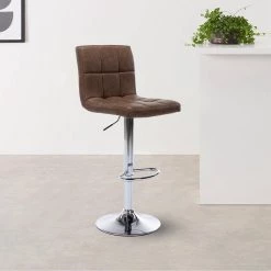 21.85 in. H Brown PU Bar Stool (Set of 2) by ATHMILE 13 21.85 in. H Brown PU Bar Stool (Set of 2) by ATHMILE -ATHMILE Sales Store brown athmile bar stools ddw22031301 31 1000
