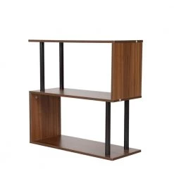 30" in. Wide Lacquered 2-Shelf Bookcase by ATHMILE
