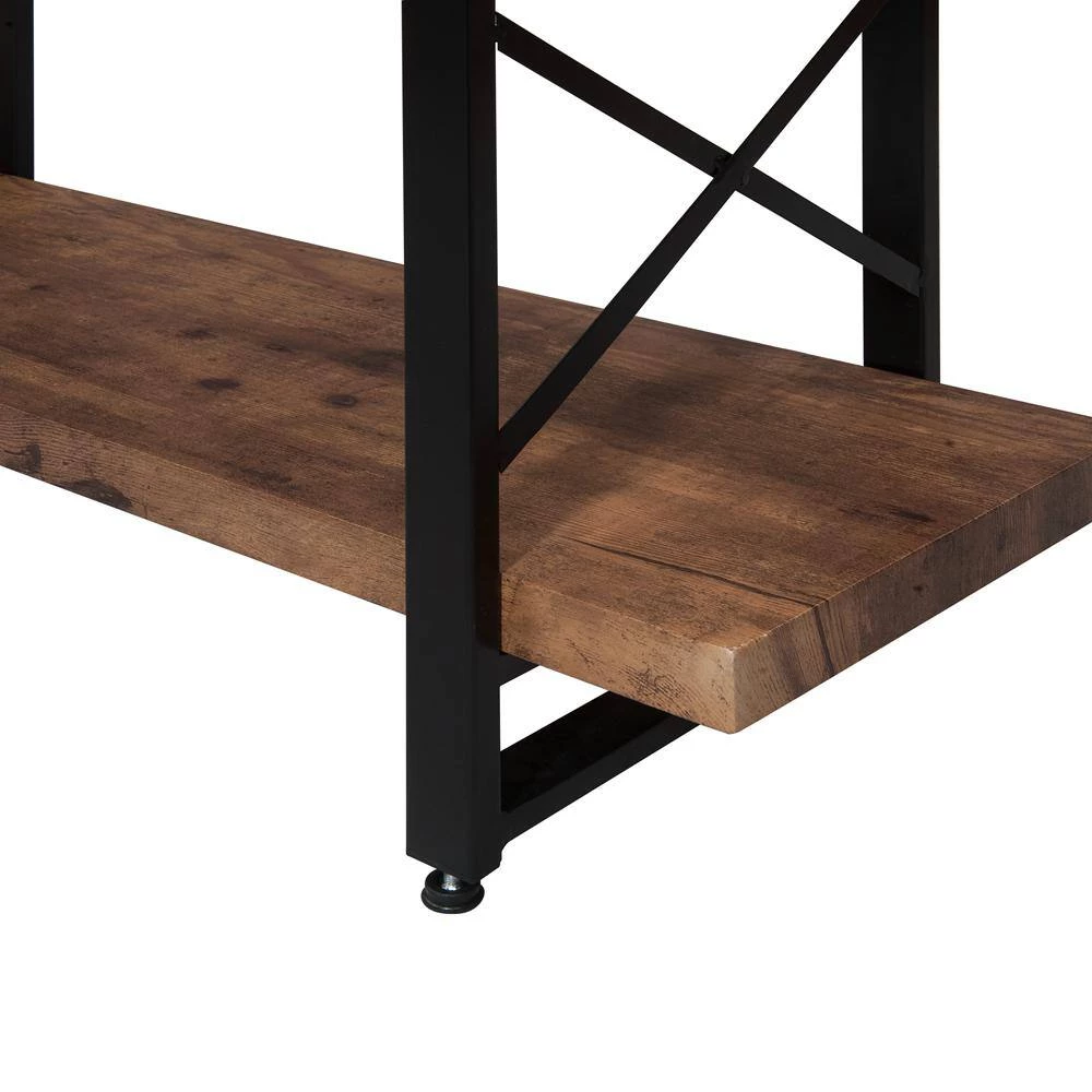 71 in. Brown5-Shelf Standard Bookcase by ATHMILE 5 71 in. Brown5-Shelf Standard Bookcase by ATHMILE - Image 5