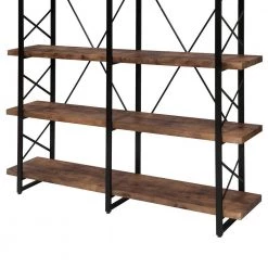 71 in. Brown5-Shelf Standard Bookcase by ATHMILE 11 71 in. Brown5-Shelf Standard Bookcase by ATHMILE -ATHMILE Sales Store brown athmile bookcases bookshelves dswf287034aad 4f 1000
