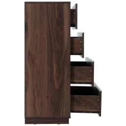 4-Drawers Dark Brown Chest of Drawers 31.4 in. W x 41.30 in. H x 15.30 in. D by ATHMILE 16 4-Drawers Dark Brown Chest of Drawers 31.4 in. W x 41.30 in. H x 15.30 in. D by ATHMILE -ATHMILE Sales Store brown athmile chest of drawers ddwf287089aaa fa 1000