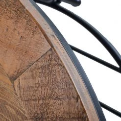 35 .8 in. Brown with Storage Shelf Round Wood Coffee Table by ATHMILE -ATHMILE Sales Store brown athmile coffee tables gz b2w20220303 1f 1000