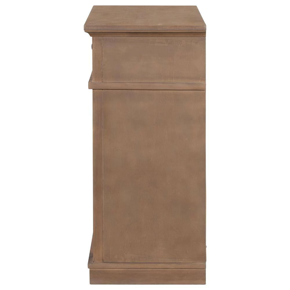 30.3 in. Brown Standard Rectangle Wood Console Table by ATHMILE 2 30.3 in. Brown Standard Rectangle Wood Console Table by ATHMILE - Image 2