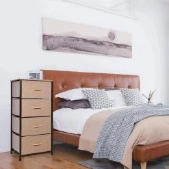 17.75 in. Brown Standard Rectangle Wood Console Table by ATHMILE -ATHMILE Sales Store brown athmile console tables dsw104143046 31 1000