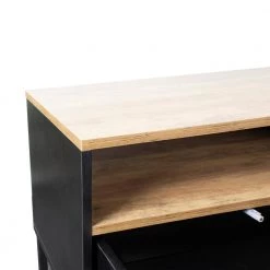 47.24 in. Brown Standard Rectangle Wood Console Table by ATHMILE 11 47.24 in. Brown Standard Rectangle Wood Console Table by ATHMILE -ATHMILE Sales Store brown athmile console tables dsw80833621 1f 1000