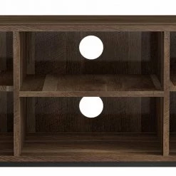 Brown Console Table with 2 Storage Cabinets and Open Shelves by ATHMILE 14 Brown Console Table with 2 Storage Cabinets and Open Shelves by ATHMILE -ATHMILE Sales Store brown athmile console tables gzx b2w20221373 44 1000