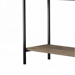 39.37 in. Brown Standard Rectangle Console Table with 2-Drawers and Open Shelf by ATHMILE -ATHMILE Sales Store brown athmile console tables gzx b2w20221375 fa 1000