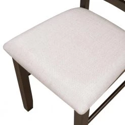 Brown Upholstered X-Back Dining Chairs (Set of 2) by ATHMILE 13 Brown Upholstered X-Back Dining Chairs (Set of 2) by ATHMILE -ATHMILE Sales Store brown athmile dining chairs gz b2w20221258 44 1000