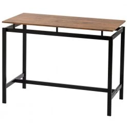 5-Piece Brown Wood Top Table Set (Seats 4) by ATHMILE 9 5-Piece Brown Wood Top Table Set (Seats 4) by ATHMILE -ATHMILE Sales Store brown athmile dining room sets ddwf196232aad c3 1000