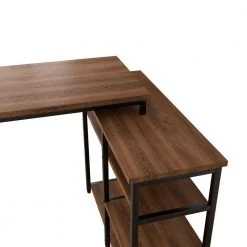 47.25 in. Retangular Brown Computer Desk by ATHMILE -ATHMILE Sales Store brown athmile kids desks dztwf194826aad c3 1000