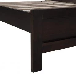 Brown Queen Platform Bed by ATHMILE 13 Brown Queen Platform Bed by ATHMILE -ATHMILE Sales Store brown athmile panel beds ddwf280959aad 1f 1000