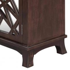 Brown Sideboard with Doors, Drawers and Adjustable Shelf by ATHMILE 18 Brown Sideboard with Doors, Drawers and Adjustable Shelf by ATHMILE -ATHMILE Sales Store brown athmile sideboards buffet tables gz b2w20221368 76 1000