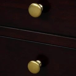 Black Cherry 2-Drawer Nightstand (23.6 in. W x 17 in. D x 27.5 in. H) by ATHMILE -ATHMILE Sales Store cherry athmile nightstands gz b2w20220742 4f 1000