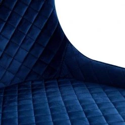 Dark Blue Fabric Dining Chairs (Set of 2) by ATHMILE 10 Dark Blue Fabric Dining Chairs (Set of 2) by ATHMILE -ATHMILE Sales Store dark blue athmile dining chairs ddw21037660 4f 1000