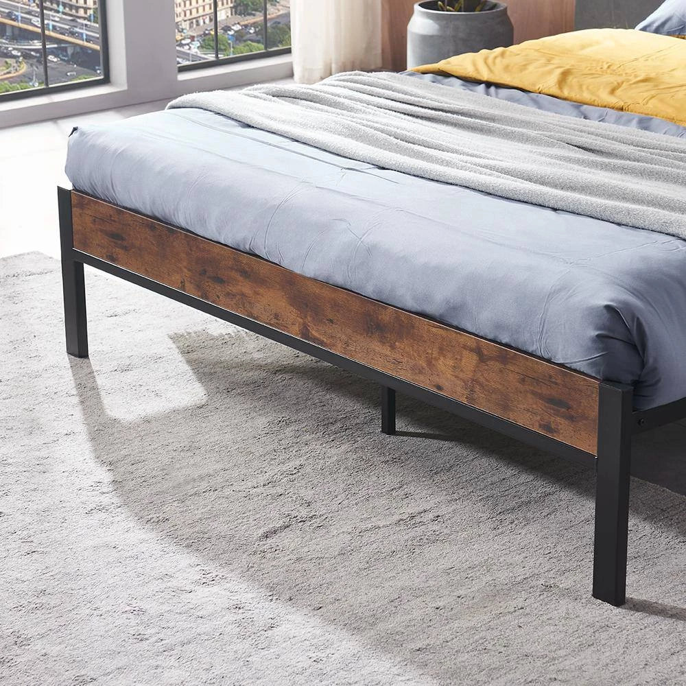 Dark Brown Full Platform Bed by ATHMILE 7 Dark Brown Full Platform Bed by ATHMILE - Image 7