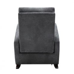 Dark Gray Cotton Rocking Chair Nursery Chair (Set of 1) by ATHMILE 13 Dark Gray Cotton Rocking Chair Nursery Chair (Set of 1) by ATHMILE -ATHMILE Sales Store dark gray athmile rockers gliders ottomans gz b2w20221538 44 1000