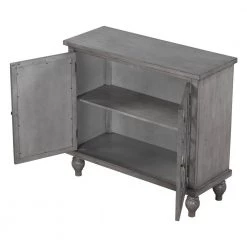 35 in. DARK GREY Standard Rectangle Wood Console Table by ATHMILE -ATHMILE Sales Store dark grey athmile console tables ddwf290986aae 4f 1000