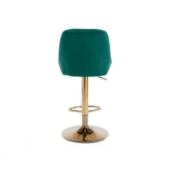 44 in. Emerald Velvet Bar Stool (Set of 1) by ATHMILE -ATHMILE Sales Store emerald athmile bar stools ddw39538735 4f 1000