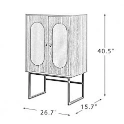 26.70 in. Brown Standard Rectangle Wood Console Table by ATHMILE 11 26.70 in. Brown Standard Rectangle Wood Console Table by ATHMILE -ATHMILE Sales Store espresso athmile console tables dsw113742871 4f 1000