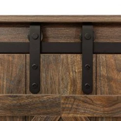 53.9 in. Espresso Standard Rectangle MDF Console Table by ATHMILE -ATHMILE Sales Store espresso athmile console tables dsw33133041 4f 1000