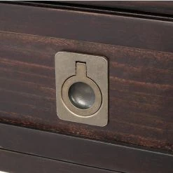 36 in. W Espresso Rectangle Wood Console Table with 2-Drawers and Bottom Shelf by ATHMILE -ATHMILE Sales Store espresso athmile console tables gz b2w20220665 1f 1000