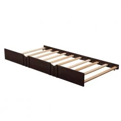 Black Twin Size Daybed by ATHMILE -ATHMILE Sales Store espresso athmile daybeds ddlp000047aap 4f 1000