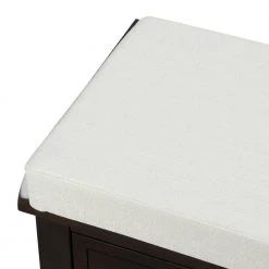 Espresso Storage Bench with 3-Drawers and 3-Rattan Baskets (42.1 in. L x 15.4 in. W x 18.7 in. H) by ATHMILE 14 Espresso Storage Bench with 3-Drawers and 3-Rattan Baskets (42.1 in. L x 15.4 in. W x 18.7 in. H) by ATHMILE -ATHMILE Sales Store espresso athmile dining benches gz b2w20220669 fa 1000