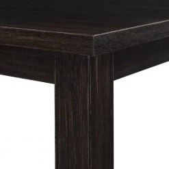 Wood Top Espresso Rectangle Dining Table by ATHMILE -ATHMILE Sales Store espresso athmile kitchen dining tables dswf198245aae 4f 1000
