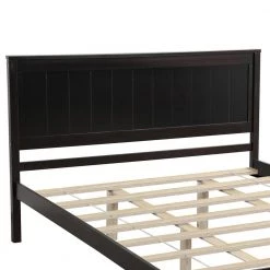 63.9 in. W Espresso Wood Frame Queen Platform Bed by ATHMILE 10 63.9 in. W Espresso Wood Frame Queen Platform Bed by ATHMILE -ATHMILE Sales Store espresso athmile platform beds dztwf212813aap 4f 1000