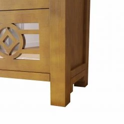 26 in. Gold Standard Rectangle Wood Console Table by ATHMILE -ATHMILE Sales Store gold athmile console tables gzx b2w20220593 4f 1000