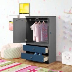 Gray China Cabinet by ATHMILE -ATHMILE Sales Store gray athmile accent cabinets ddw69741347 4f 1000