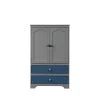 Gray China Cabinet by ATHMILE