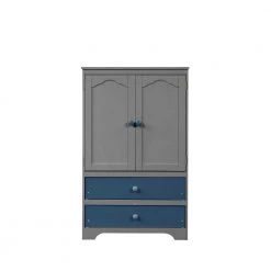 Gray China Cabinet by ATHMILE