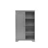 Gray China Cabinet by ATHMILE