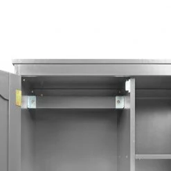 Gray China Cabinet by ATHMILE -ATHMILE Sales Store gray athmile accent cabinets ddw69741353 c3 1000