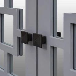 Gray Accent Storage Cabinet Wooden Cabinet with Mirror Door by ATHMILE -ATHMILE Sales Store gray athmile accent cabinets gzwf284088aae 76 1000