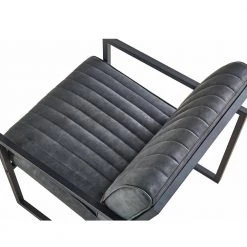 Gray Modern Design High Quality PU with Steel Frame Armchair (Set of 1) by ATHMILE -ATHMILE Sales Store gray athmile accent chairs gz w24002856 1f 1000