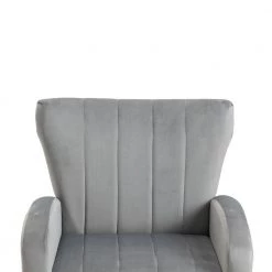 41 in. Gray Low Back Metal Frame Adjustable Bar Stool with Velvet Seat (Set of 1) by ATHMILE 13 41 in. Gray Low Back Metal Frame Adjustable Bar Stool with Velvet Seat (Set of 1) by ATHMILE -ATHMILE Sales Store gray athmile bar stools gz b2w20222358 1f 1000