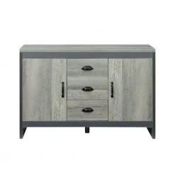 44.48 in. Gray Standard Rectangle Wood console table by ATHMILE