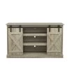 53.9 in. Gray Standard Rectangle Wood Console Table by ATHMILE