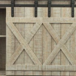 53.9 in. Gray Standard Rectangle Wood Console Table by ATHMILE -ATHMILE Sales Store gray athmile console tables gz b2w20221068 76 1000