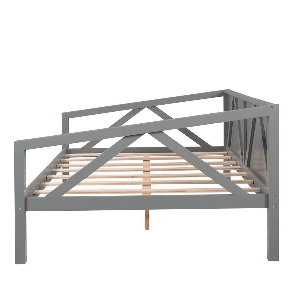 Gray Full size Daybed by ATHMILE 2 Gray Full size Daybed by ATHMILE - Image 2