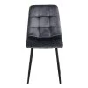 Grey Velvet Dining Chairs (Set of 2) by ATHMILE