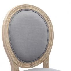 Gray Fabric Dining Chairs (Set of 2) by ATHMILE -ATHMILE Sales Store gray athmile dining chairs ddw21232647 1f 1000