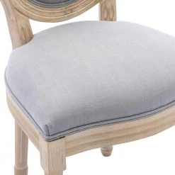 Gray Fabric Dining Chairs (Set of 2) by ATHMILE -ATHMILE Sales Store gray athmile dining chairs ddw21232647 4f 1000