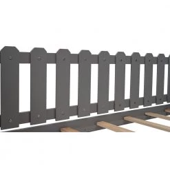 Gray Twin Size House Bed with Trundle by ATHMILE 13 Gray Twin Size House Bed with Trundle by ATHMILE -ATHMILE Sales Store gray athmile kids beds gz b2w20221579 1f 1000