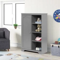 Gray Armoire 31.3 in. x 15.98 in. x 51.02 in. by ATHMILE 10 Gray Armoire 31.3 in. x 15.98 in. x 51.02 in. by ATHMILE -ATHMILE Sales Store gray athmile kids dressers gz b2w20221048 1f 1000