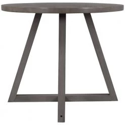 36 in. Round Wood Top Dining Table with X-shape Legs (Seats 4) by ATHMILE 14 36 in. Round Wood Top Dining Table with X-shape Legs (Seats 4) by ATHMILE -ATHMILE Sales Store gray athmile kitchen dining tables gz b2w20220146 44 1000