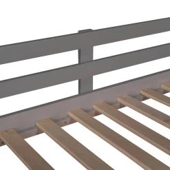 Gray Twin Loft Bed with Slide by ATHMILE 16 Gray Twin Loft Bed with Slide by ATHMILE -ATHMILE Sales Store gray athmile loft beds gz b2w20221310 76 1000